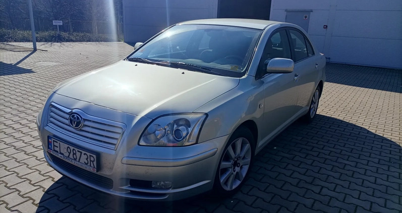 Toyota Avensis cena 11000 przebieg: 191000, rok produkcji 2003 z Łódź małe 79